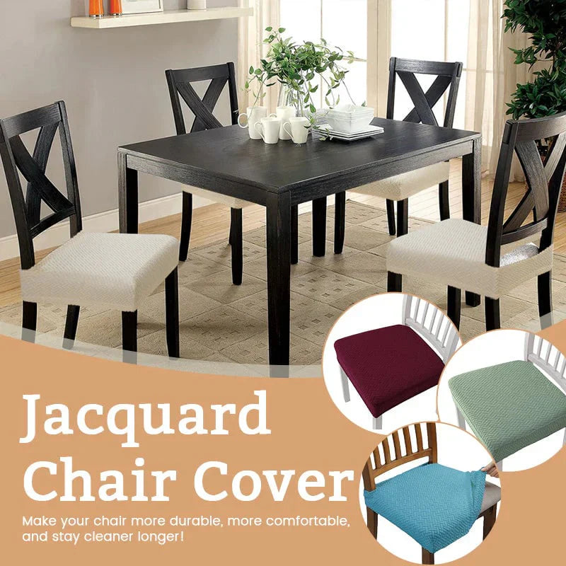 Durable, stylish, and easy-care waterproof Jacquard chair covers 🪑 | Autumn Campaign: 50% off for a limited time Main image