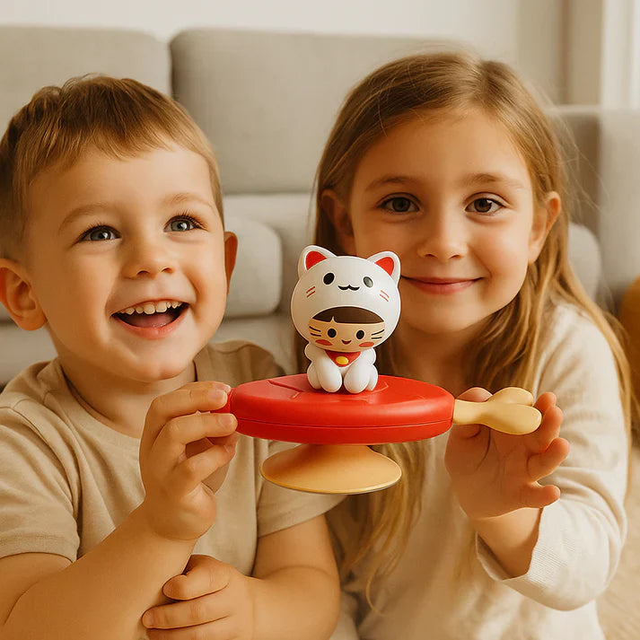 Montessori Suction Cup Spinner – Rotating Educational Toy Secondary image