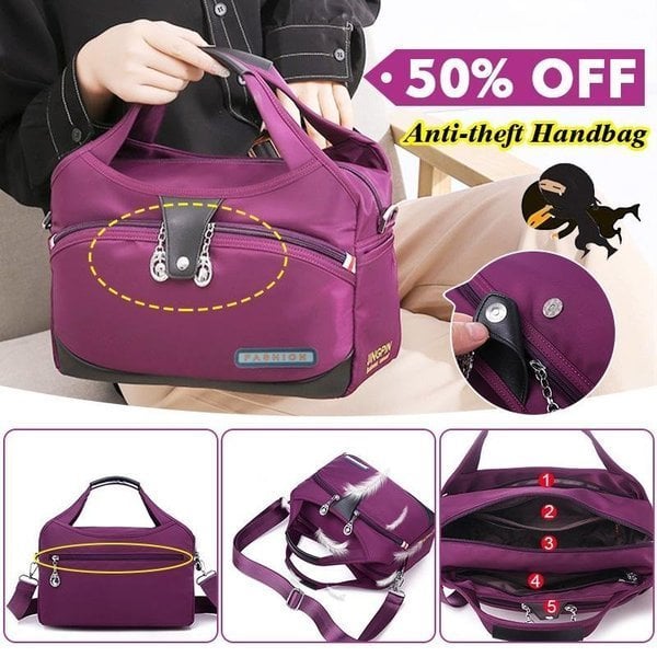 🔥HOT SALE 50%OFF👜 Fashion Anti-theft Tote Bag
