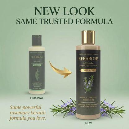 Kerarose Rosemary Shampoo For Hair Growth (Buy 1 Get 1 Free 🔥🔥)