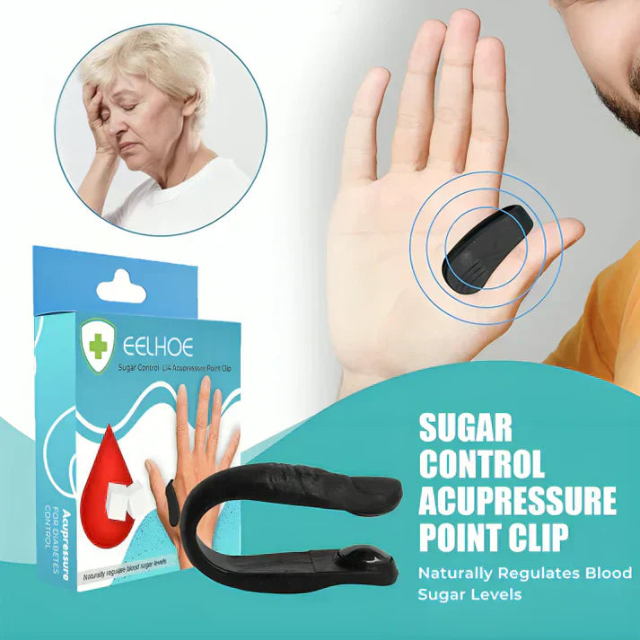Acuplus+ Sugar Control Acupressure Point Clip - Buy 1 Get 1 FREE ( HomepicksOfficial )🔥