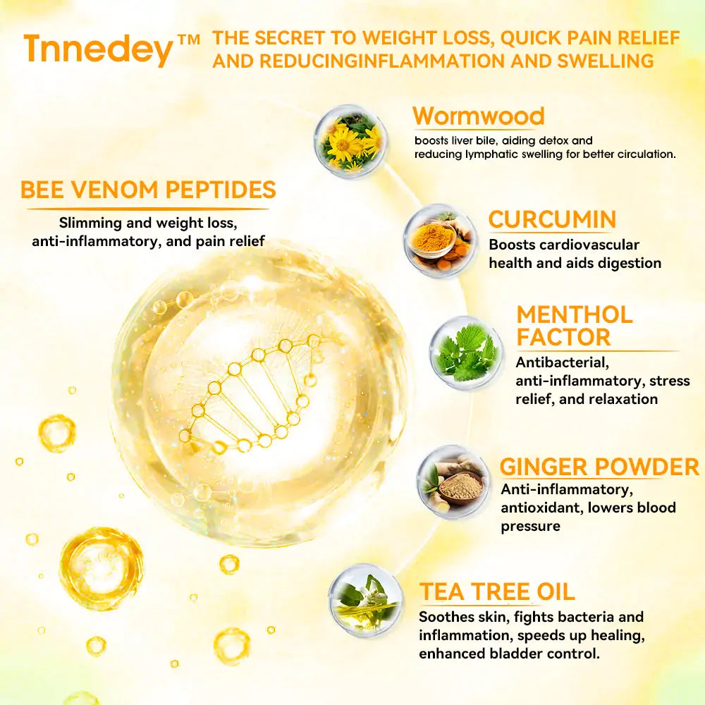 Bee Venom Lymphatic Drainage & Slimming Foot Patches 🌿👣 (HM Official)