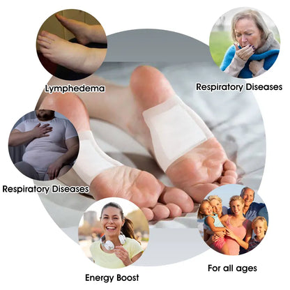 Bee Venom Lymphatic Drainage & Slimming Foot Patches 🌿👣 (HM Official)