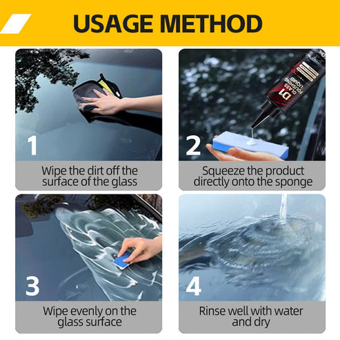 🔥Hot Sale 49% Off🔥Auto Glass Scratch Care Polishing Fluid (Buy 1 Get 1 Free)