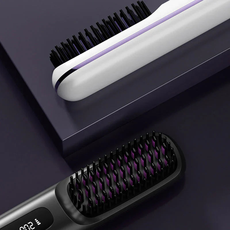 🔥Summer Hot Sale 40% Off🔥Wireless Ceramic Heating Hair Straightening Comb