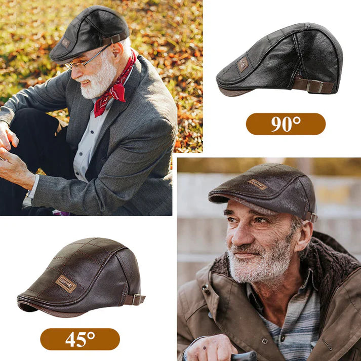 New Fashion Leather Beret | Pack Of 2 Secondary image