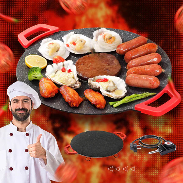 Electric Non-stick Smokeless Baking Pan Main image